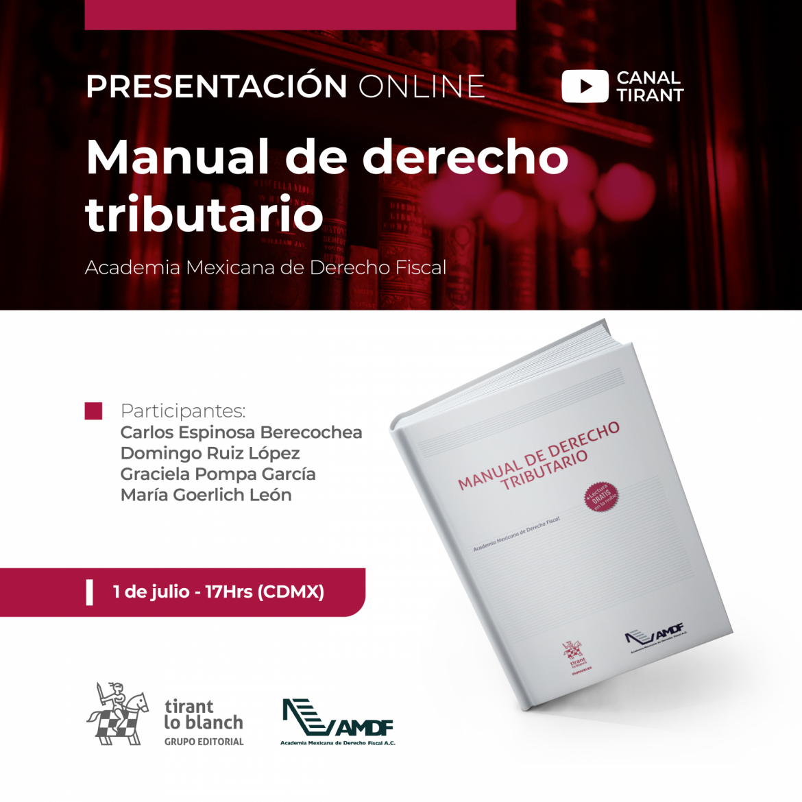 Presentación Manual De Derecho Tributario | AMDF