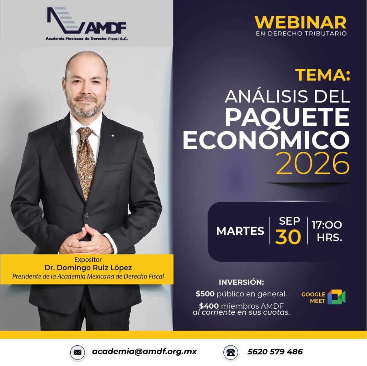Análisis del paquete económico 2026 Derecho fiscal