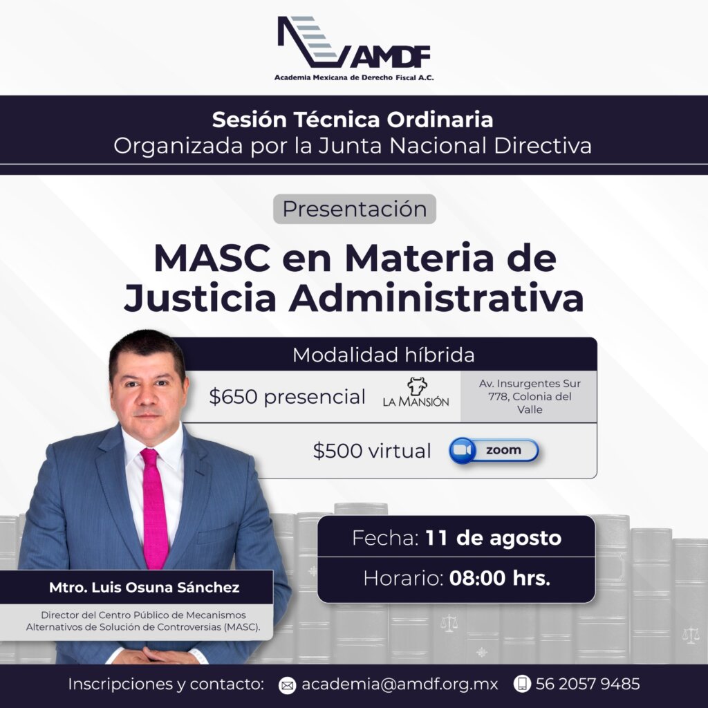 Desayuno informativo MASC en Materia 