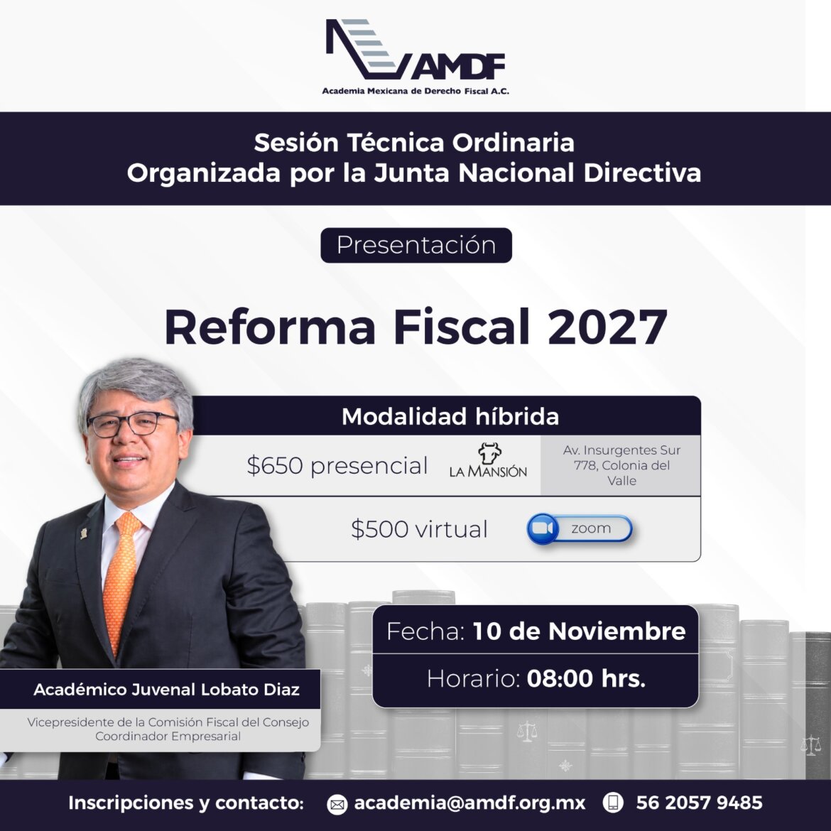 Desayuno Informativo: Reforma Fiscal 2027